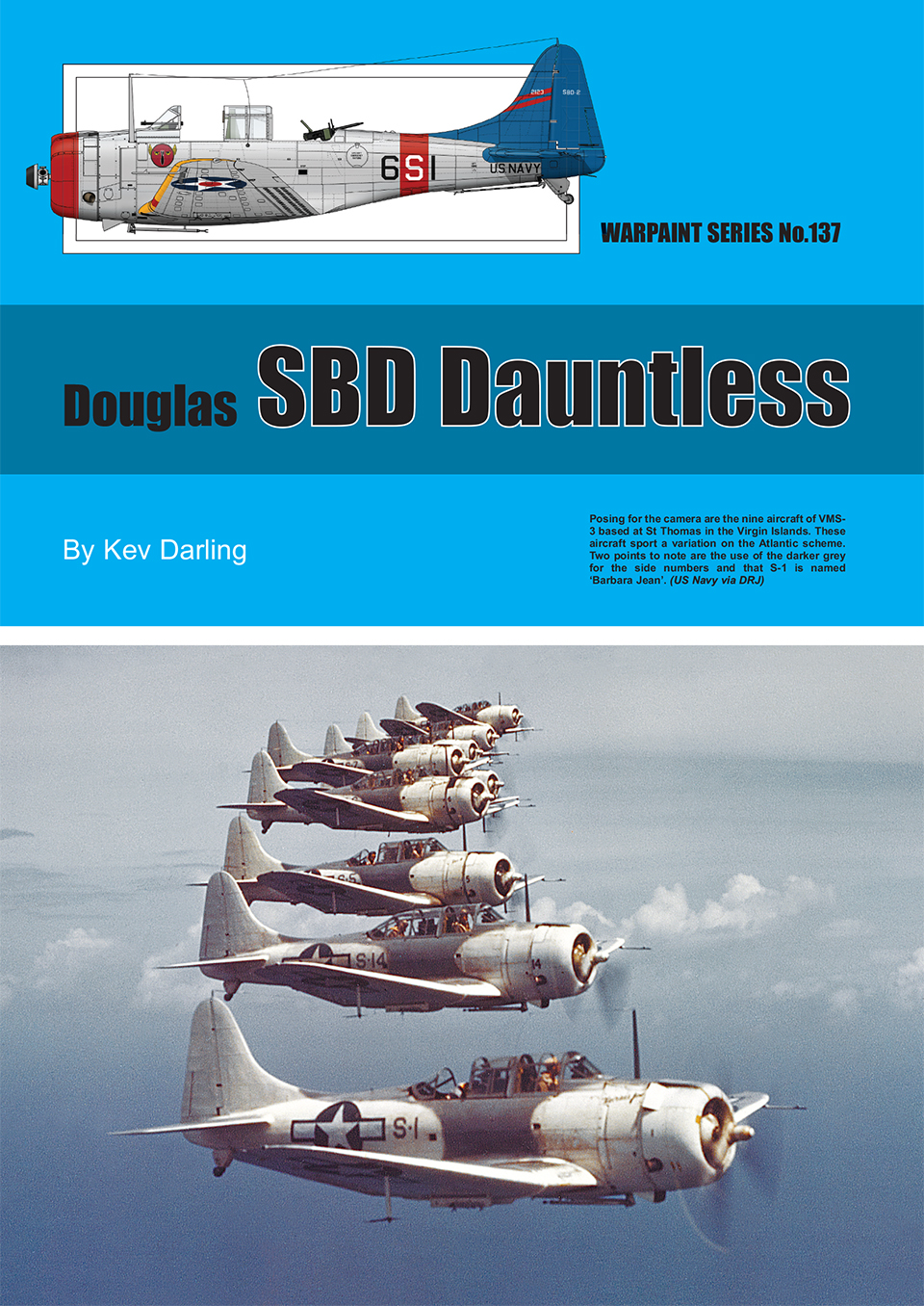 Guideline Publications Ltd Warpaint 137 Douglas SBD Dauntless By Kev Darling 